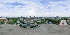 成都市_ 温江区_ 天府街道_温江交通学院_航拍 2 运行保障车辆停车区_51